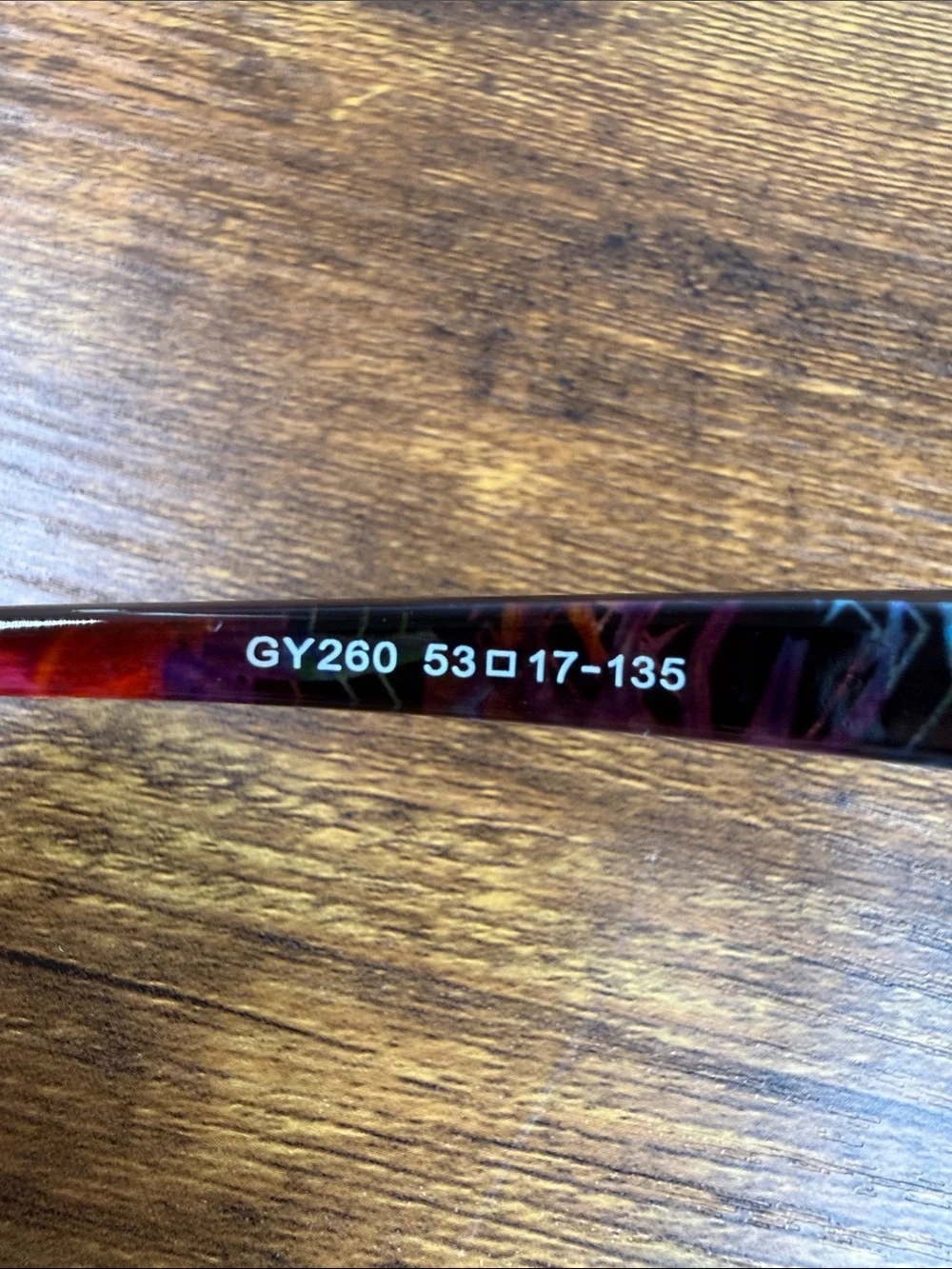 Blue Light Reading Glasses - Multicolor abstract design. #90s Frame (+2.5)